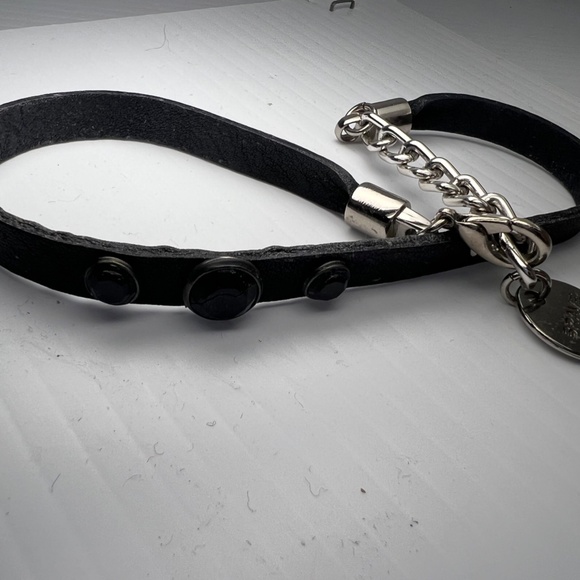 BRAVE Leather Studded Bracelet. Total Length Range 13”to 16” - Picture 11 of 13